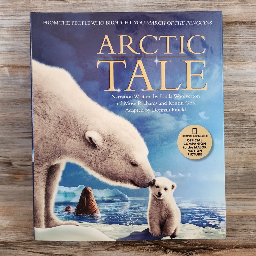National Geographic Arctic Tale Hardcover Book 2007 Movie Companion Nature